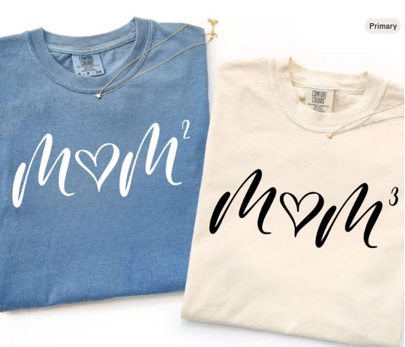 Mom of [Number] Personalized Sweatshirt & T-Shirt – Custom Mom Gift