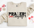 Prayer Is My Love Language Shirt | Christian Faith Tee for Women & Men