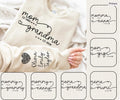 Personalized Mom & Grandma Est. Shirt | Custom Gift for Mom, Grandma & New Parents