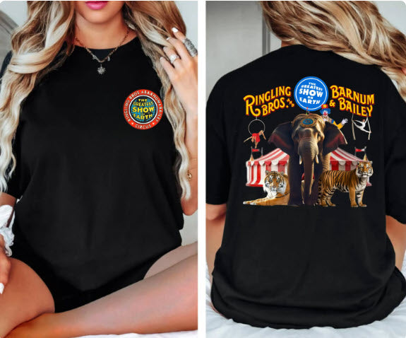 Ringling Bros Circus Shirt | Fun Family & Kids Tee for Circus Fans