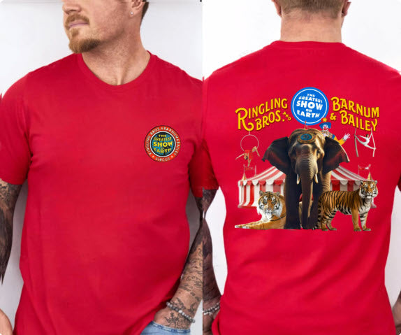 Ringling Bros Circus Shirt | Fun Family & Kids Tee for Circus Fans