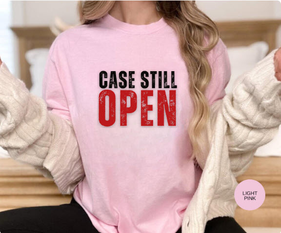 Funny Valentine's Day Couple Shirts | Roses Are Red First 48 & Case Still Open Matching Set
