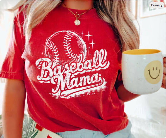 Baseball Mama Shirt | Proud Baseball Mom Tee for Game Day & Mother's Day Gift