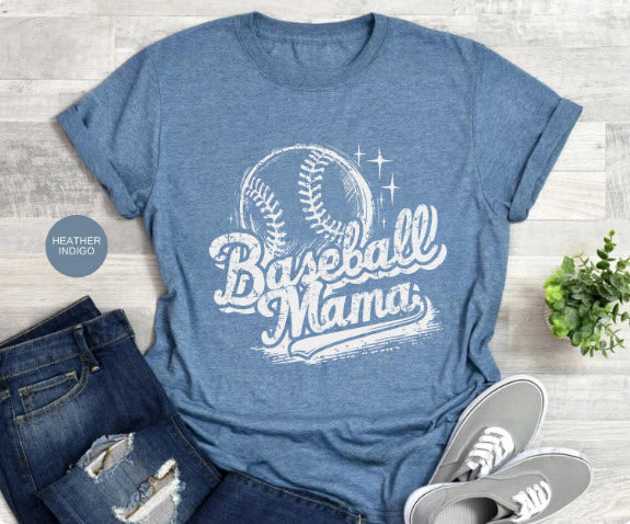 Baseball Mama Shirt | Proud Baseball Mom Tee for Game Day & Mother's Day Gift