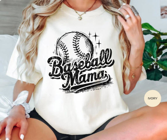 Baseball Mama Shirt | Proud Baseball Mom Tee for Game Day & Mother's Day Gift
