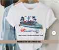 Virgin Voyages Valiant Lady Cruise Shirt | Personalized Matching Family Vacation Tee