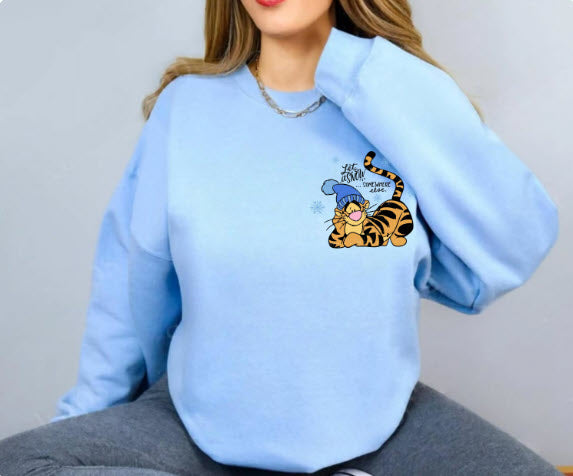 Funny Tigger Winter Shirt |  I Don't Do Winter Very Well Sweatshirt