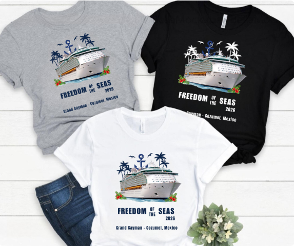 Freedom of the Seas Cruise Shirt | Grand Cayman Cozumel Mexico Tee | Royal Caribbean Cruise Souvenir Gift
