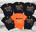 Most Likely To Halloween Shirt | Personalized Funny Halloween Tee | Custom Halloween Gift for Women & Groups