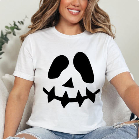 Jack O Lantern Family Matching Halloween Shirts | Pumpkin Face Halloween Tee | Family Halloween Costume Shirts | Group Halloween Shirts