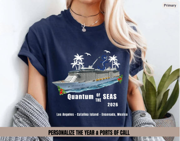 Quantum of the Seas Cruise Shirt | Royal Caribbean Group Tee | Cruise Souvenir Shirt | Cruise Ship Gift