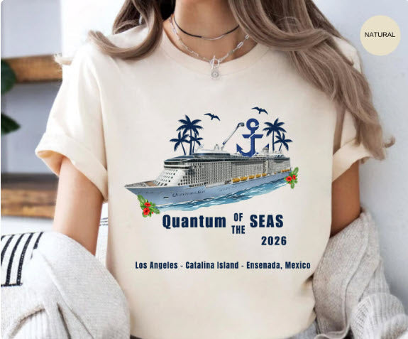 Quantum of the Seas Cruise Shirt | Royal Caribbean Group Tee | Cruise Souvenir Shirt | Cruise Ship Gift