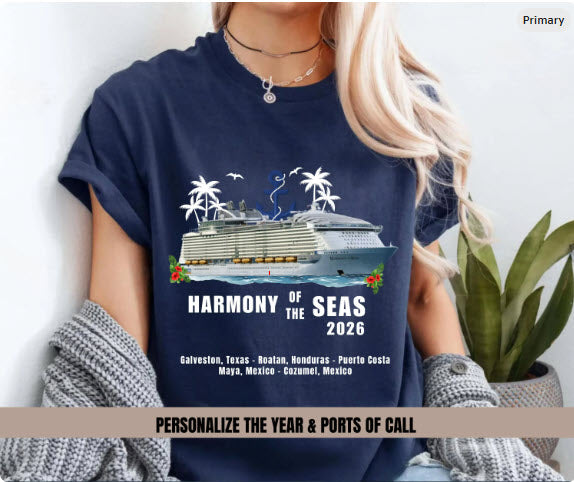 Harmony of the Seas Cruise Shirt | Royal Caribbean Group Tee | Caribbean Cruise Souvenir Shirt | Cruise Ship Gift