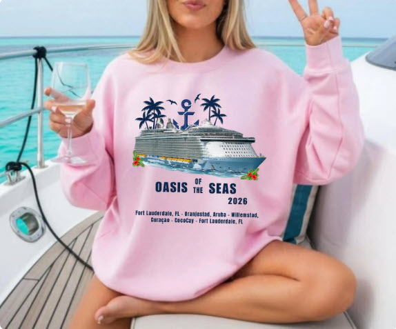 Oasis of the Seas Cruise Shirt | Royal Caribbean Group Tee | Cruise Ship Gift