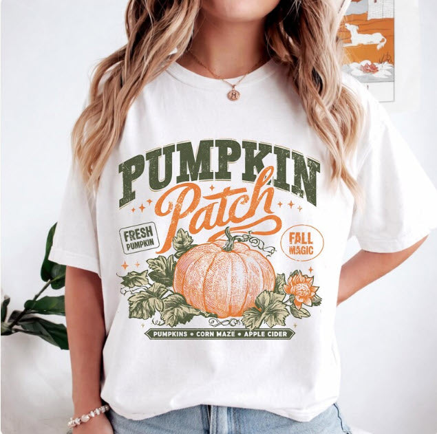Pumpkin Patch Sweatshirt | Vintage Fall Crewneck Autumn Shirt