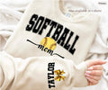 Softball Mom Shirt | Custom Sports Mom Tee for Game Day