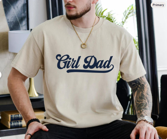 Girl Dad Shirt | Proud Girl Dad Tee Father's Day Gift for Dad
