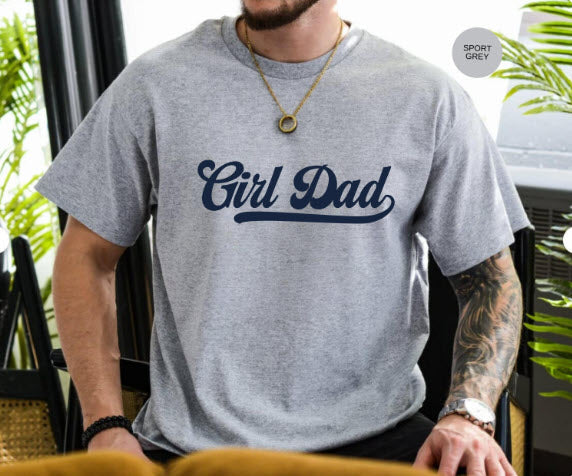Girl Dad Shirt | Proud Girl Dad Tee Father's Day Gift for Dad