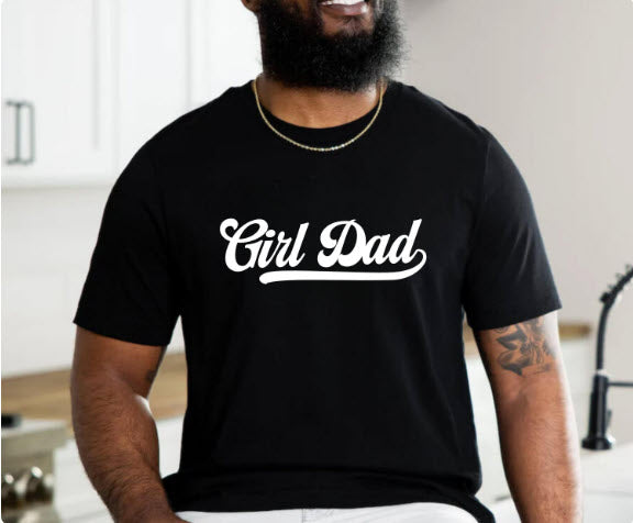 Girl Dad Shirt | Proud Girl Dad Tee Father's Day Gift for Dad