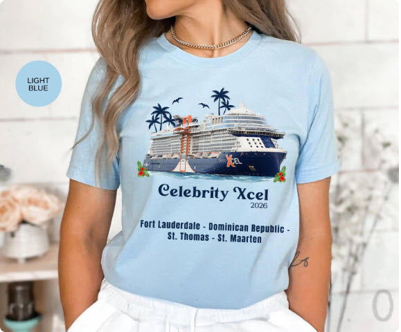 Celebrity Xcel Cruise Shirt | Celebrity Group Cruise Tee