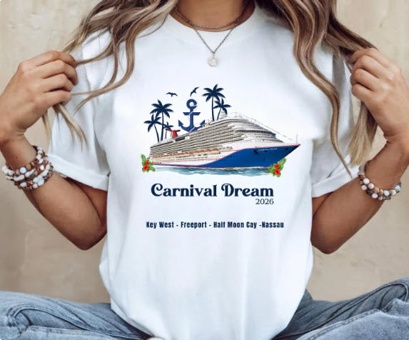 Carnival Dream Cruise Shirt | Carnival Cruise Group Tee | Cruise Ship Gift