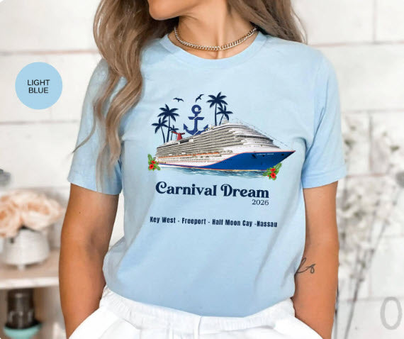 Carnival Dream Cruise Shirt | Carnival Cruise Group Tee | Cruise Ship Gift