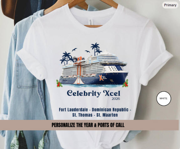 Celebrity Xcel Cruise Shirt | Celebrity Group Cruise Tee
