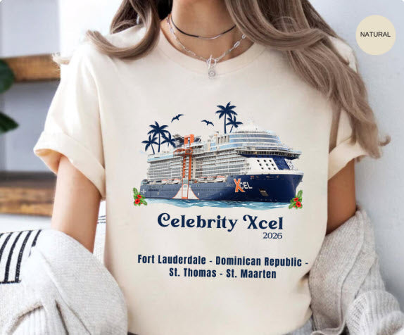 Celebrity Xcel Cruise Shirt | Celebrity Group Cruise Tee