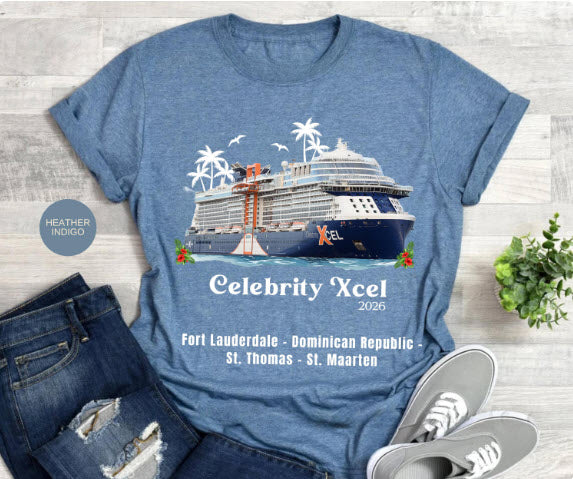 Celebrity Xcel Cruise Shirt | Celebrity Group Cruise Tee