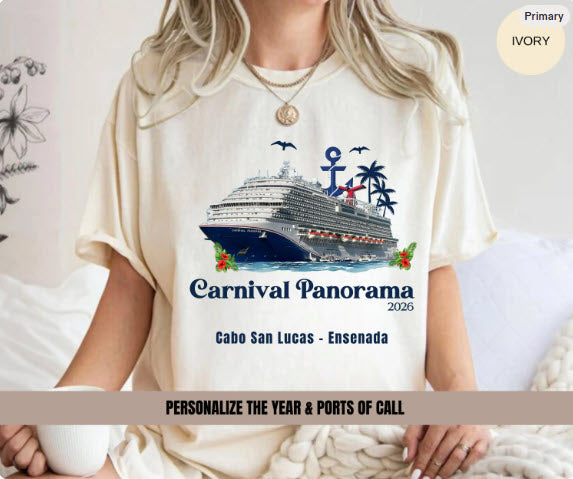 Carnival Panorama Cruise Shirt | Custom Cruise Tee