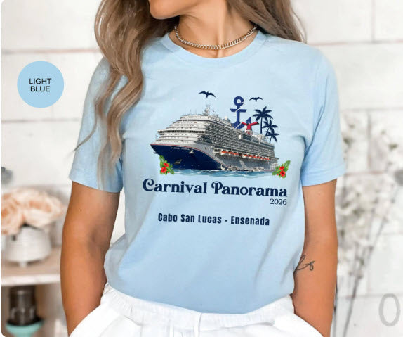 Carnival Panorama Cruise Shirt | Custom Cruise Tee
