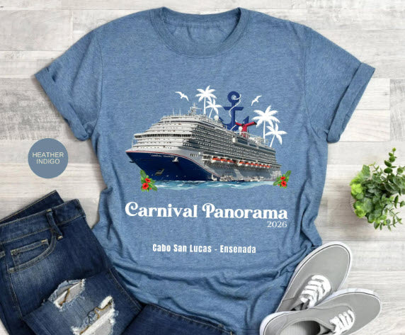 Carnival Panorama Cruise Shirt | Custom Cruise Tee