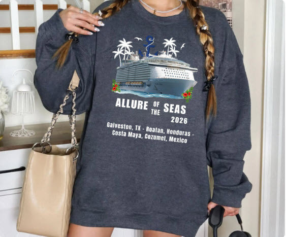 Allure of the Seas Cruise Shirt | Galveston Caribbean Cruise Tee