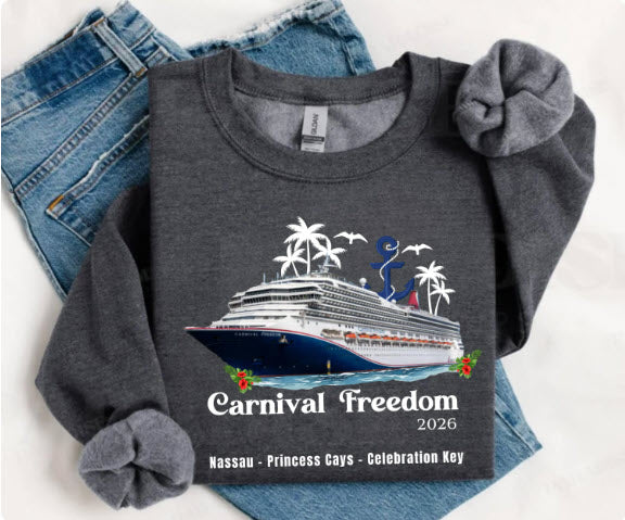 Carnival Freedom Cruise Shirt | Carnival Cruise Group Tee | Cruise Ship Gift