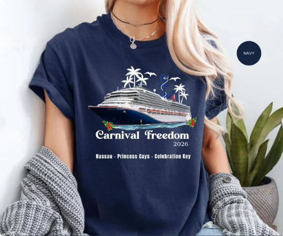 Carnival Freedom Cruise Shirt | Carnival Cruise Group Tee | Cruise Ship Gift