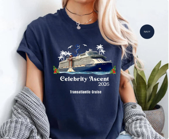 Celebrity Ascent Transatlantic Cruise Shirt | Celebrity Cruise Tee Gift