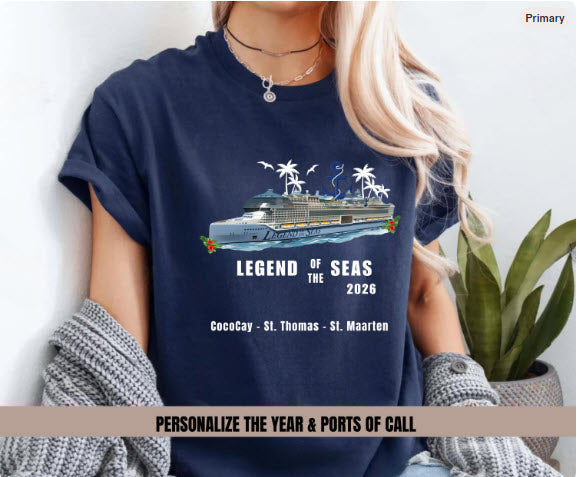 Legend of the Seas Cruise Shirt | Group Cruise Tee