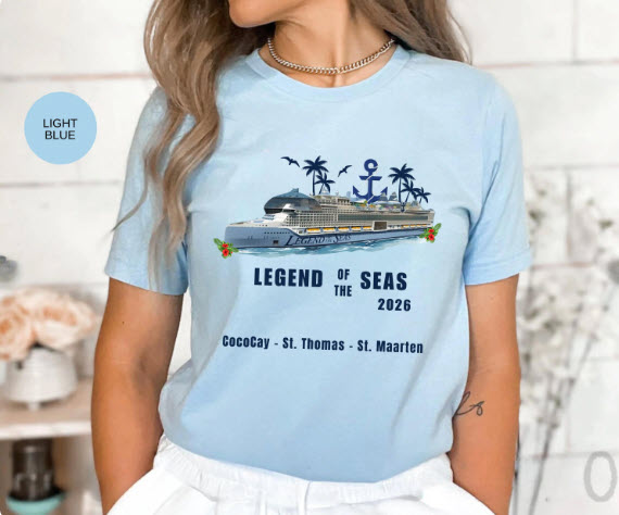 Legend of the Seas Cruise Shirt | Group Cruise Tee