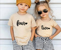 Kids Birthday Number Shirt | Toddler Birthday Tee One Through Ten