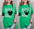 Lucky to Be at Disney St. Patrick's Day Shirt | Minnie Mouse Shamrock Tee
