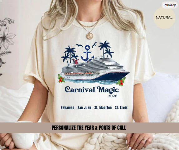 Carnival Magic Cruise Shirt | Carnival Cruise Group Tee Souvenir
