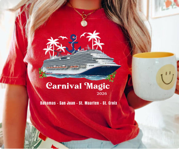 Carnival Magic Cruise Shirt | Carnival Cruise Group Tee Souvenir