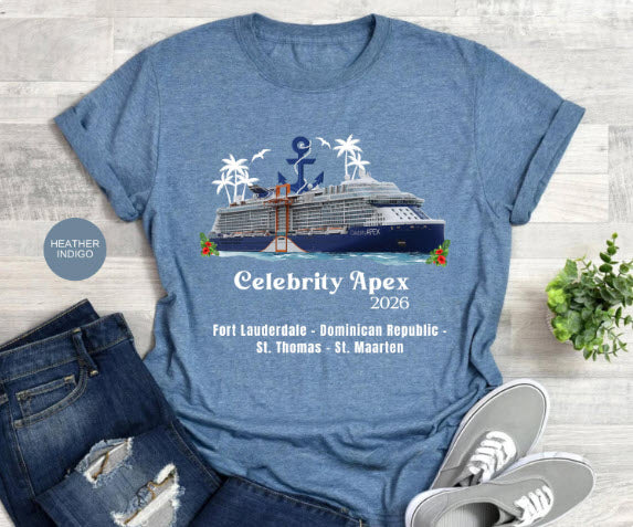 Celebrity Apex Cruise Shirt | Group Cruise Tee