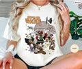Disney Star Wars Shirt | Mickey Mouse Characters Death Star Galaxy Tee