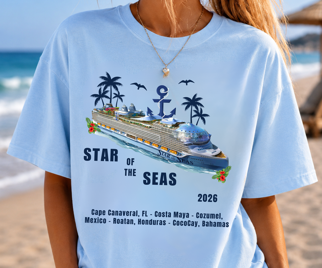 Custom Cruise Shirts | Personalized Matching Family Vacation Travel Tee
