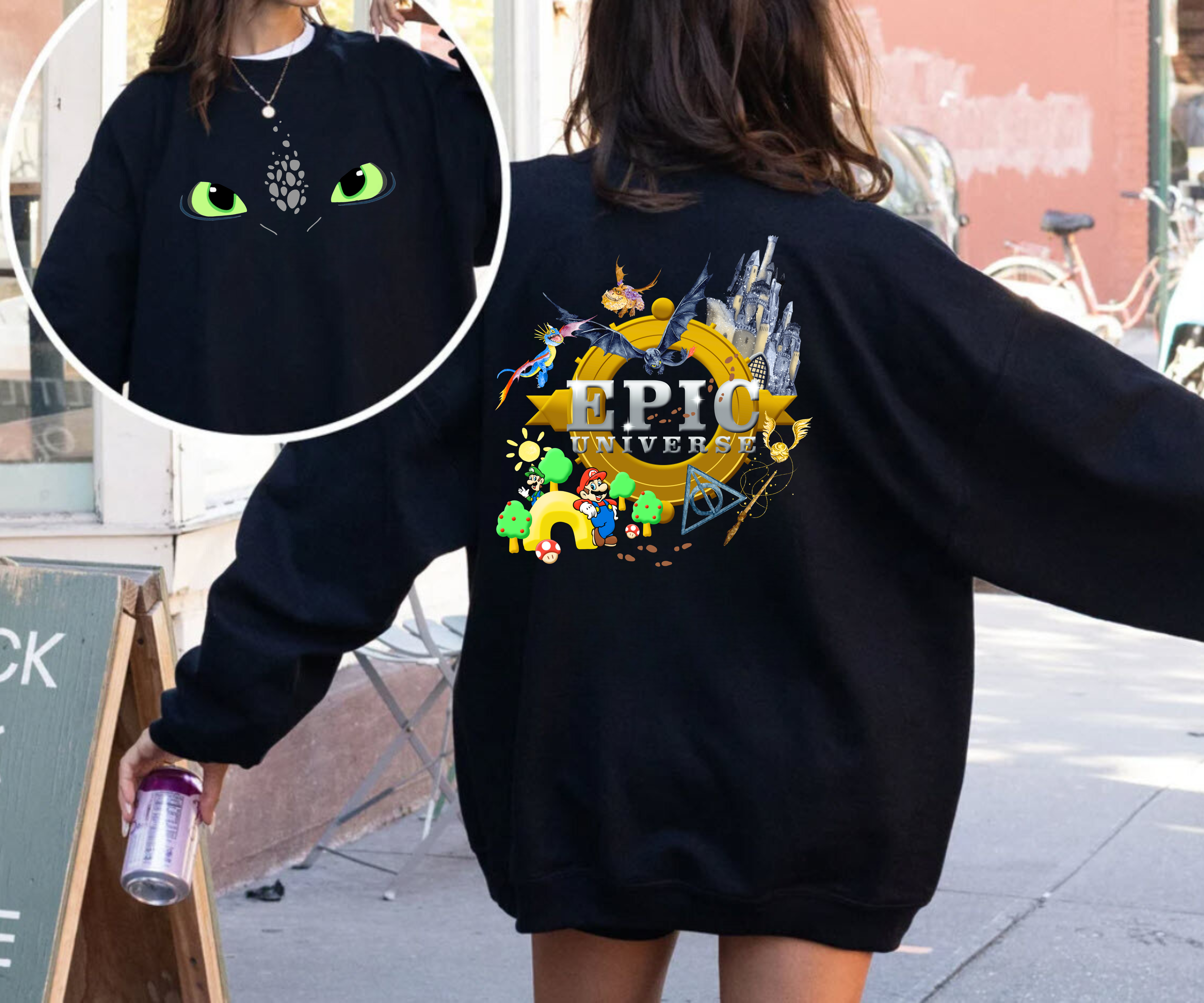 Epic Universe Night Fury Shirt | Custom Universal Studios Family Vacation Tee