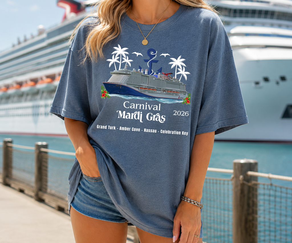 Custom Cruise Shirts | Personalized Matching Family Vacation Travel Tee