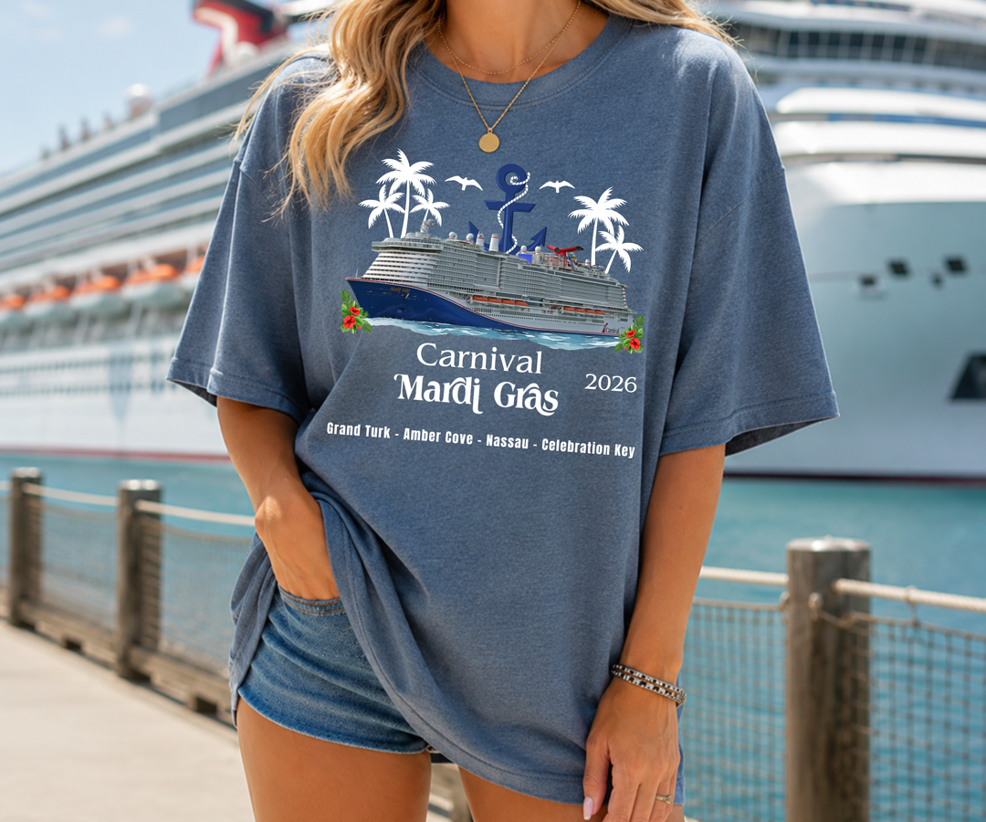 Custom Cruise Shirts | Personalized Matching Family Vacation Travel Tee