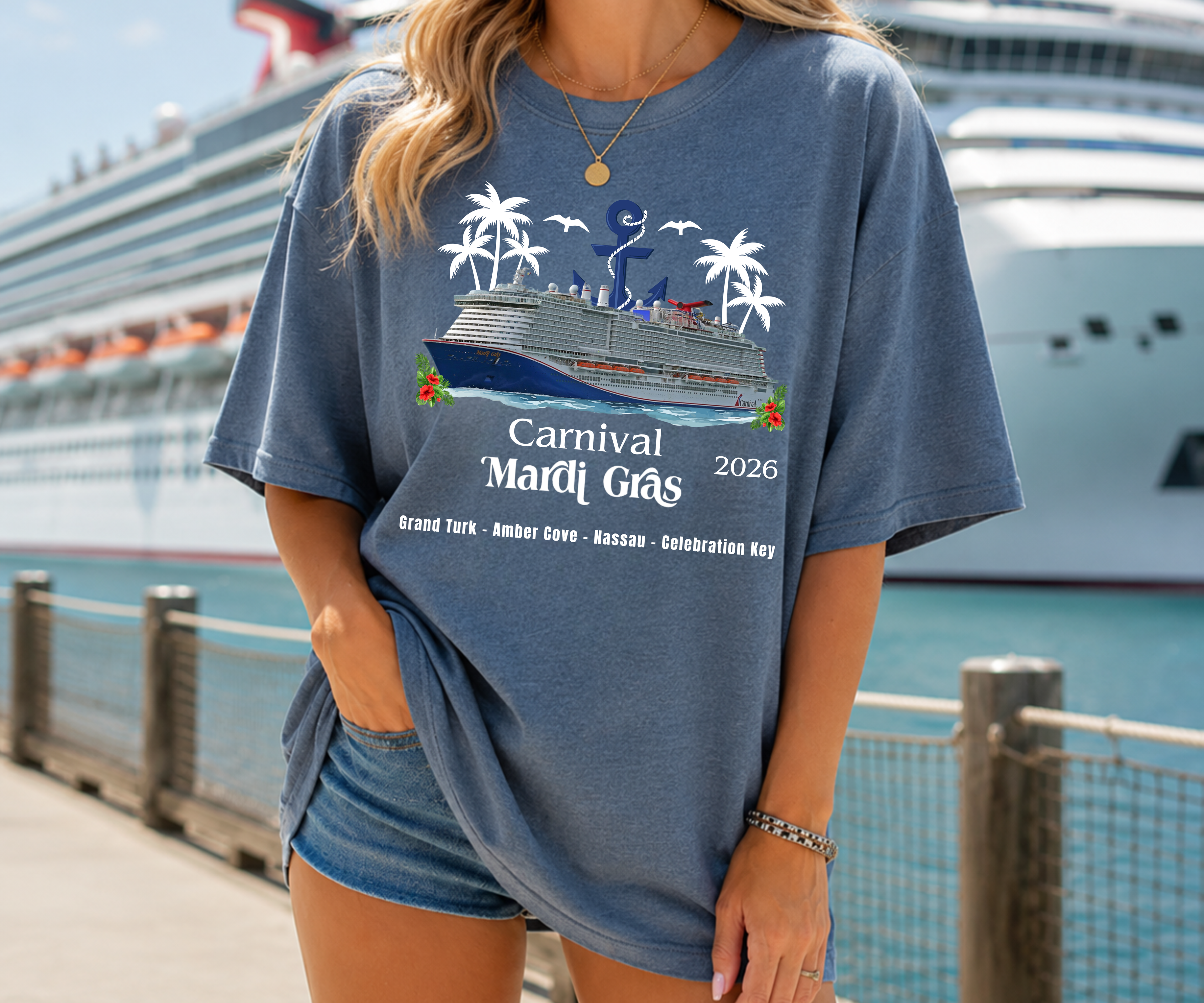 Custom Cruise Shirts | Personalized Matching Family Vacation Travel Tee