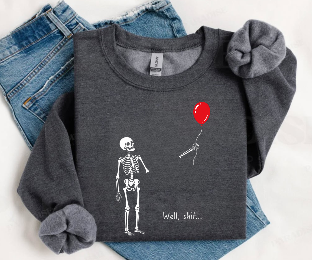 Funny Halloween Shirt | Sarcastic Spooky Season Tee| Skeleton Halloween Shirt